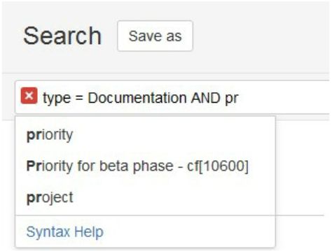 JIRA keresések elmentése